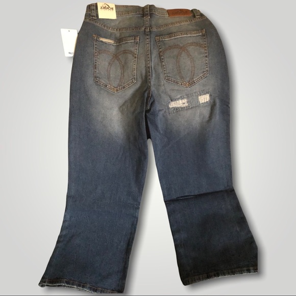 NWT Jordache vintage Farrah Crop Flare - Picture 5 of 14